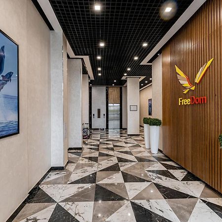 Уютная 1 Комнатная Freedom Apartman Asztana Kültér fotó