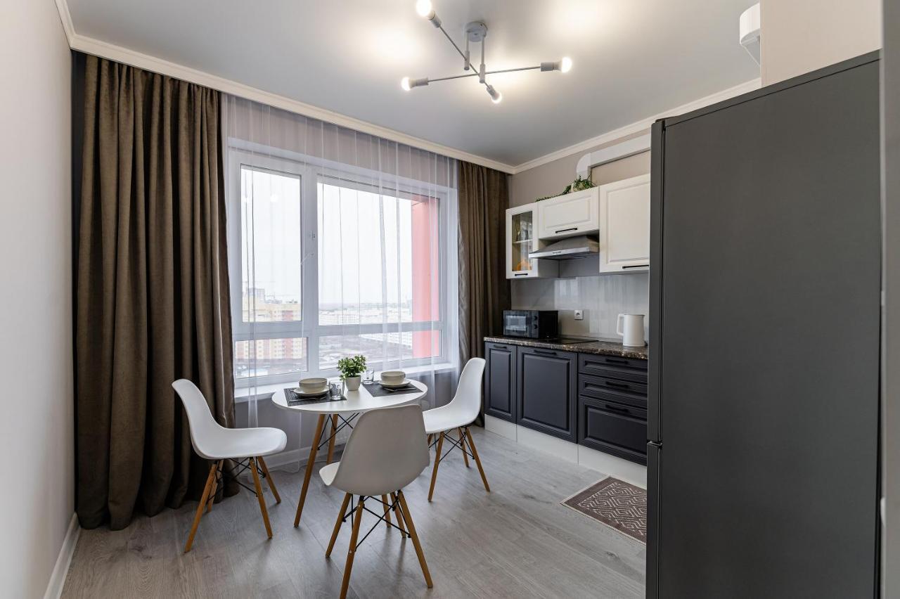 Уютная 1 Комнатная Freedom Apartman Asztana Kültér fotó