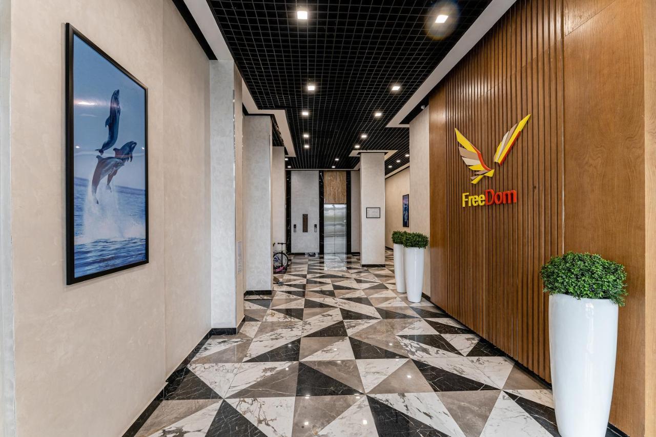 Уютная 1 Комнатная Freedom Apartman Asztana Kültér fotó